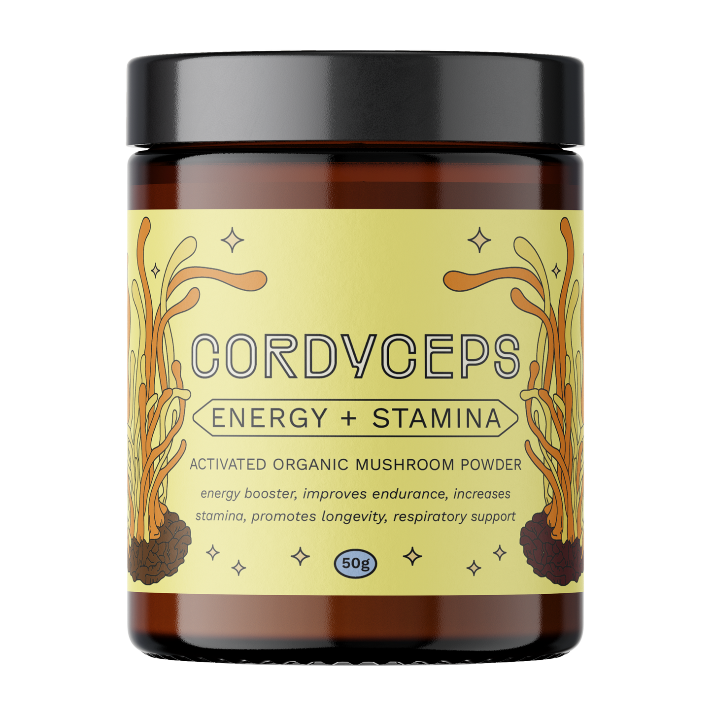 Cordyceps (Activated Mushroom Powder)