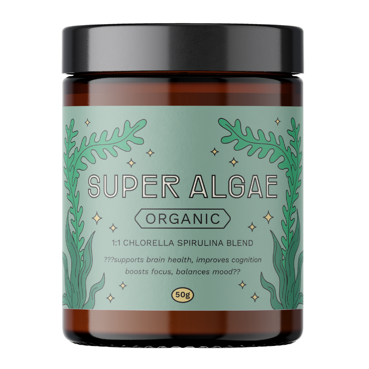 Super Algae (1:1 Chlorella & Spirulina Blend)