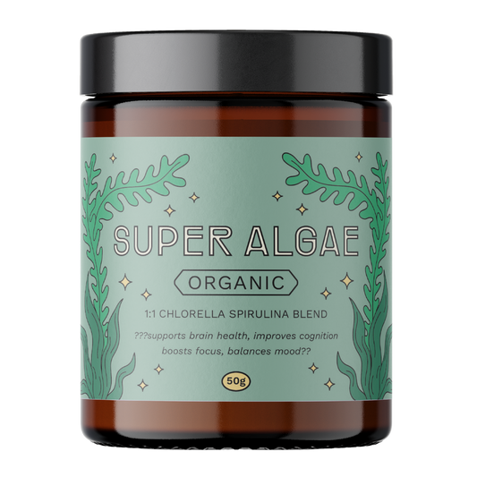Super Algae (1:1 Chlorella & Spirulina Blend)