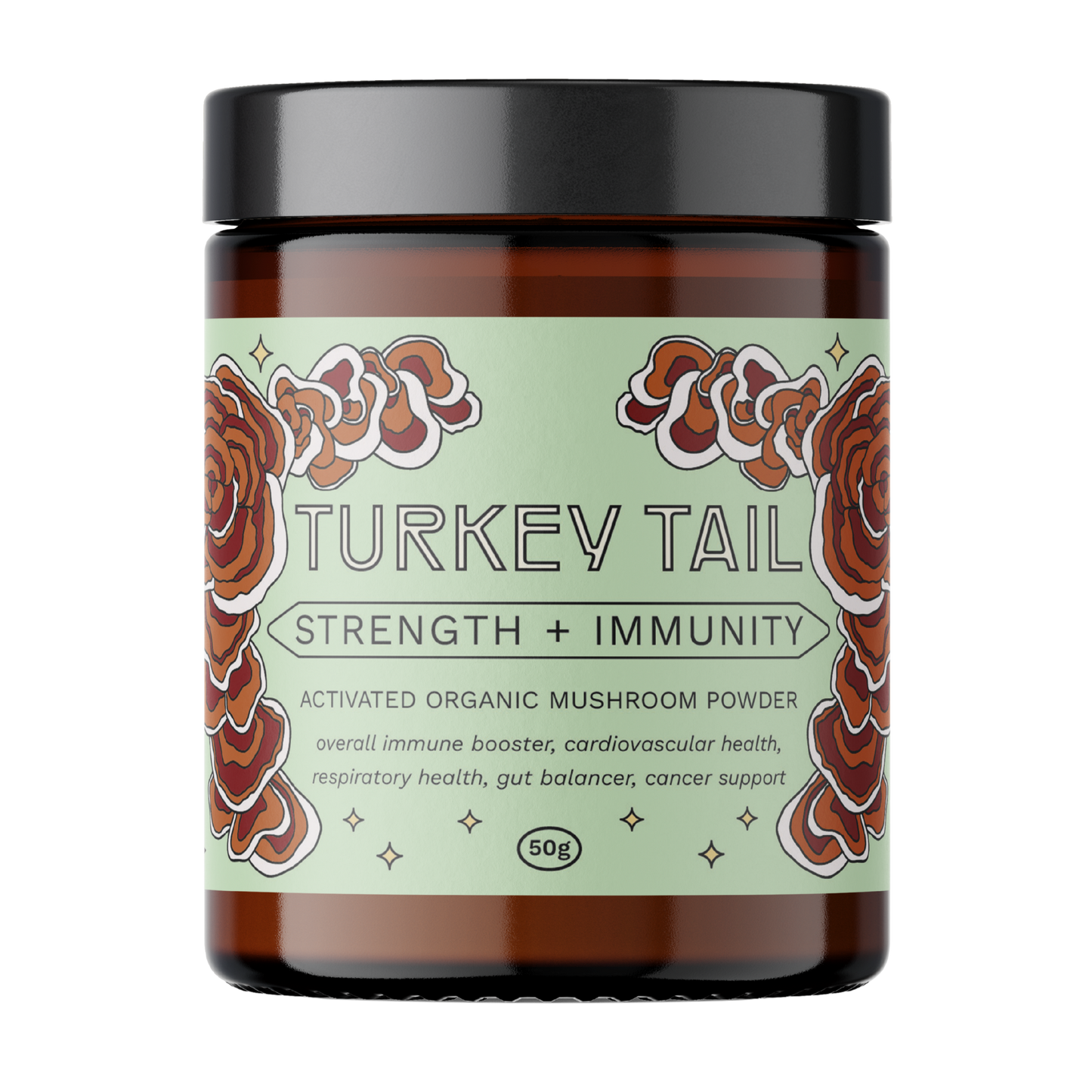 Turkey Tail  (Activated Mushroom Powder)